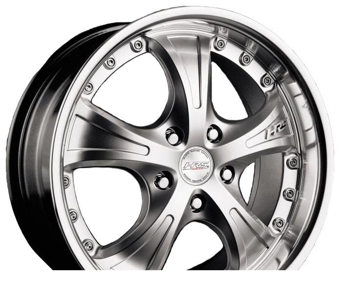 Wheel Racing Wheels H-402 BK F/P 17x7.5inches/5x114.3mm - picture, photo, image