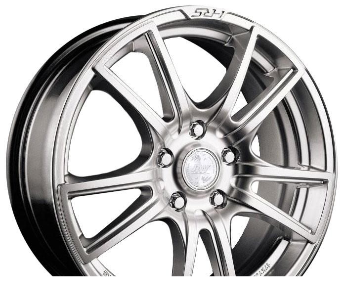 Wheel Racing Wheels H-411 BK F/P 15x6.5inches/4x114.3mm - picture, photo, image