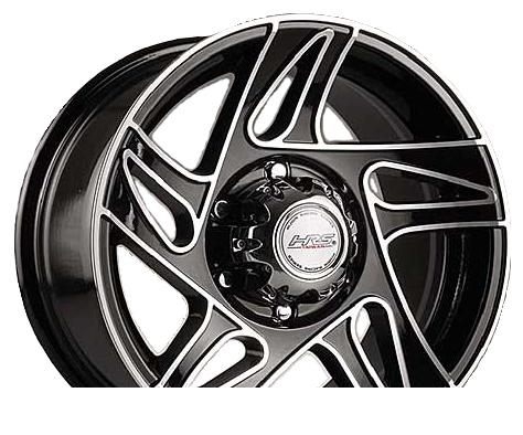Wheel Racing Wheels H-417 BK F/P 15x8inches/5x139.7mm - picture, photo, image