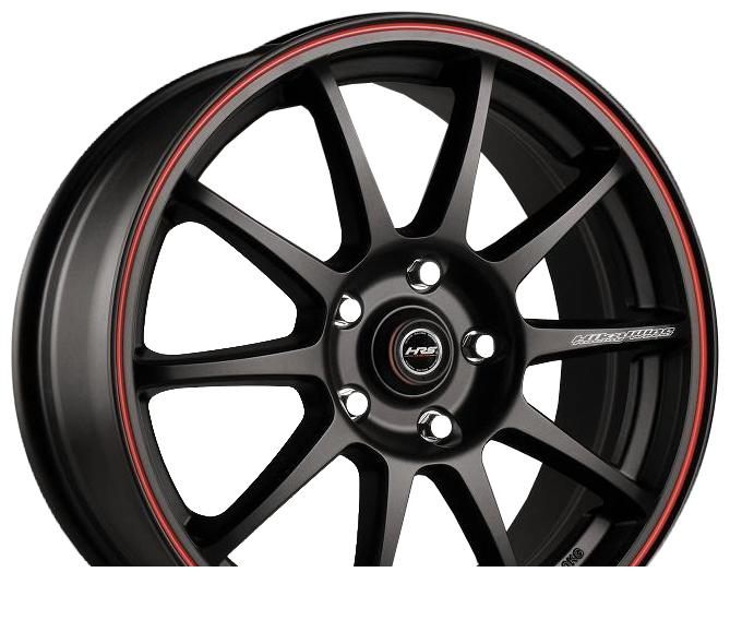 Wheel Racing Wheels H-422 BK-LRD 15x6.5inches/4x114.3mm - picture, photo, image