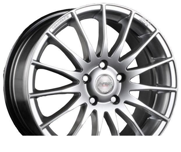 Wheel Racing Wheels H-428 BK F/P 15x6.5inches/4x100mm - picture, photo, image