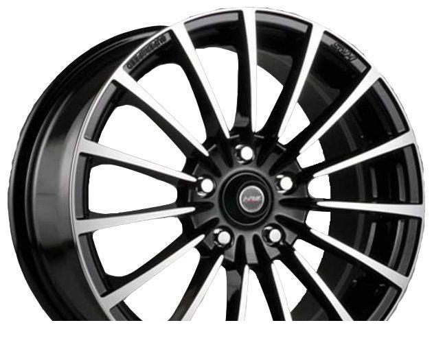Wheel Racing Wheels H-429 BK F/P 15x6.5inches/4x100mm - picture, photo, image