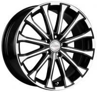 Racing Wheels H-461 BK F/P Wheels - 17x7inches/5x108mm