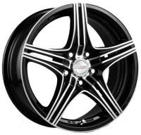 Racing Wheels H-464 BK F/P Wheels - 15x6.5inches/4x100mm