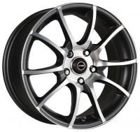 Racing Wheels H-470 BK F/P Wheels - 14x6inches/4x100mm