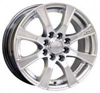 Racing Wheels H-476 BK F/P Wheels - 14x6inches/4x100mm