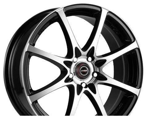 Wheel Racing Wheels H-480 BK F/P 14x6inches/4x100mm - picture, photo, image