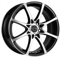 Racing Wheels H-480 BK-OBL F/P Wheels - 14x6inches/4x100mm