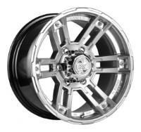 Racing Wheels H-525 BK F/P Wheels - 15x7inches/5x139.7mm