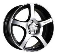 Racing Wheels H-531 BK F/P Wheels - 15x6.5inches/4x100mm