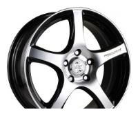 Wheel Racing Wheels H-531 BK F/P 16x7inches/4x100mm - picture, photo, image