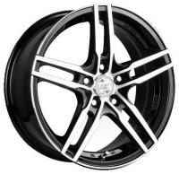 Racing Wheels H-534 BK F/P Wheels - 15x6.5inches/4x100mm