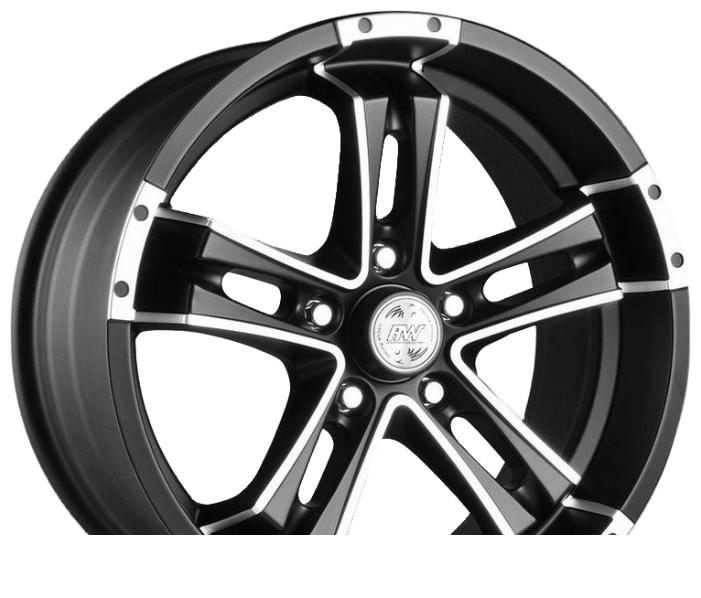 Wheel Racing Wheels H-540 W-OBK F/P 17x7.5inches/5x114.3mm - picture, photo, image