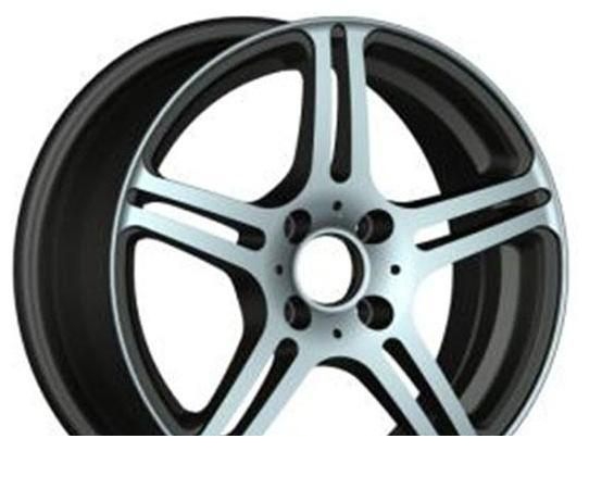 Wheel Racing Wheels H-568 BK F/P 15x6.5inches/4x100mm - picture, photo, image