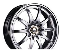 Wheel Racing Wheels HF-602B TI/HP 18x7.5inches/10x100mm - picture, photo, image