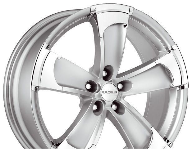 Wheel Radius R14 Matt Black 18x8inches/5x114.3mm - picture, photo, image