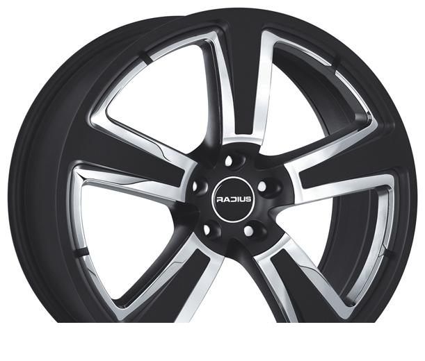 Wheel Radius R15 Matt Black 18x8inches/5x108mm - picture, photo, image