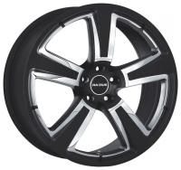 Radius R15 Matt Black Polished Wheels - 18x8inches/5x120mm