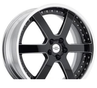 Wheel Redbourne Knight Gloss Black 20x9.5inches/5x120mm - picture, photo, image