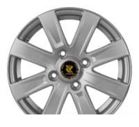 Wheel RepliKey RK L10J Silver 15x6inches/4x114.3mm - picture, photo, image