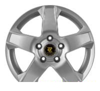 Wheel RepliKey RK L13A Silver 16x6.5inches/5x115mm - picture, photo, image