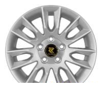 Wheel RepliKey RK L14A Silver 14x6inches/5x100mm - picture, photo, image