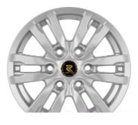 Wheel RepliKey RK L16J Silver 16x7inches/6x139.7mm - picture, photo, image