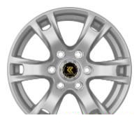 Wheel RepliKey RK L17H Silver 17x7.5inches/6x139.7mm - picture, photo, image