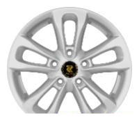 Wheel RepliKey RK553Y Silver 16x6.5inches/5x114.3mm - picture, photo, image