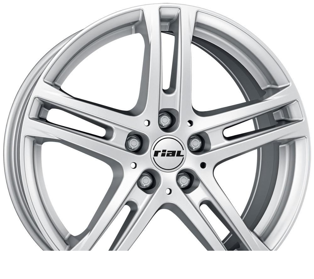 Wheel Rial Bavaro polar silber 16x6.5inches/5x100mm - picture, photo, image