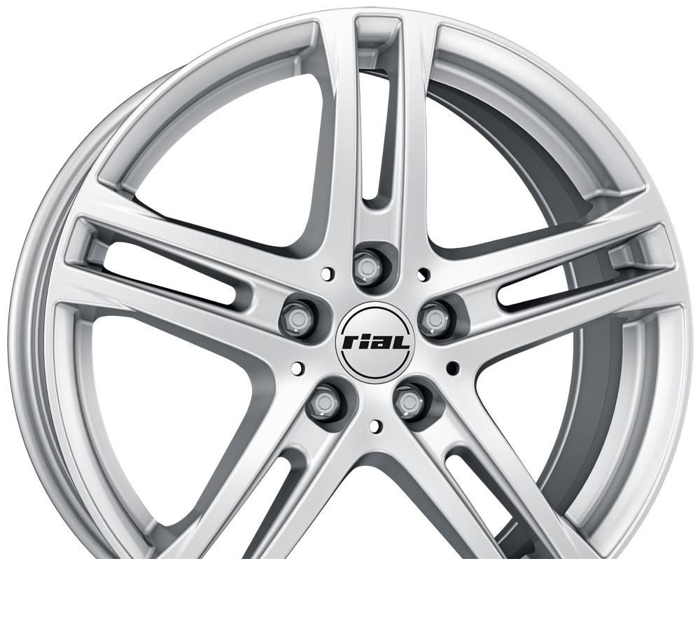 Wheel Rial Bavaro polar Silver 17x7.5inches/5x100mm - picture, photo, image