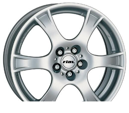 Wheel Rial Campo polar silber 15x6.5inches/4x100mm - picture, photo, image