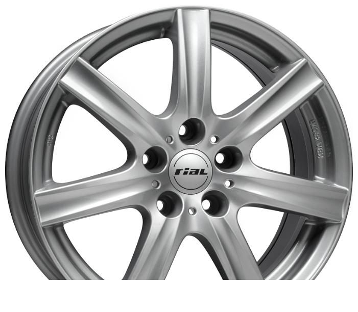 Wheel Rial Davos Polar Silver 15x6.5inches/5x100mm - picture, photo, image