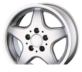 Wheel Rial DC MB 15x7inches/5x112mm - picture, photo, image