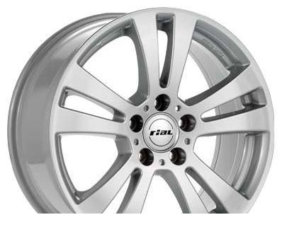 Wheel Rial DH polar silber 15x6inches/5x112mm - picture, photo, image