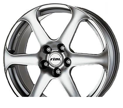 Wheel Rial LeMans Super Silver 17x7.5inches/5x114.3mm - picture, photo, image