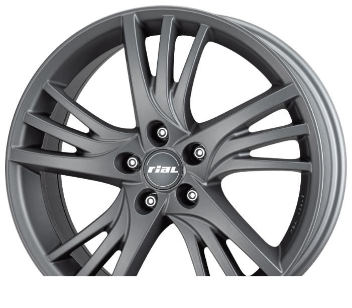 Wheel Rial Padua graphite matt 18x8inches/5x108mm - picture, photo, image