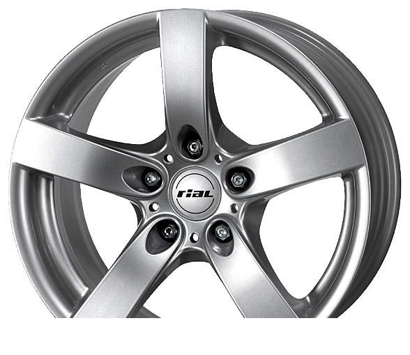 Wheel Rial Salerno polar silber 16x7inches/5x120mm - picture, photo, image