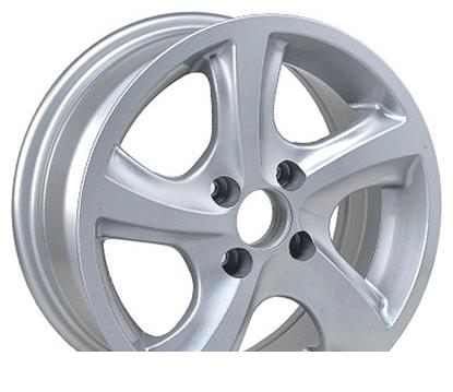 Wheel Roner LD02 Silver 14x6inches/4x98mm - picture, photo, image