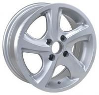 Roner LD02 Silver Wheels - 14x6inches/4x98mm