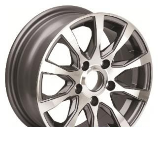 Wheel Roner LD07 Silver 14x6inches/4x98mm - picture, photo, image