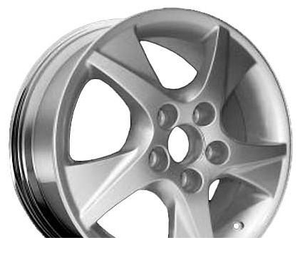 Wheel Roner RN0902 Silver 16x6.5inches/5x114.3mm - picture, photo, image