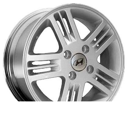 Wheel Roner RN1003 Silver 14x5.5inches/4x100mm - picture, photo, image