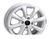 Wheel Roner RN1224 Silver 14x5.5inches/4x100mm - picture, photo, image