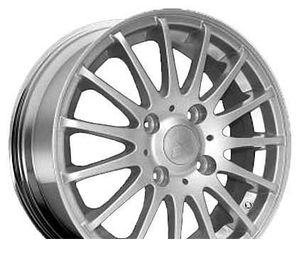 Wheel Roner RN1803 Silver 15x6inches/4x114.3mm - picture, photo, image