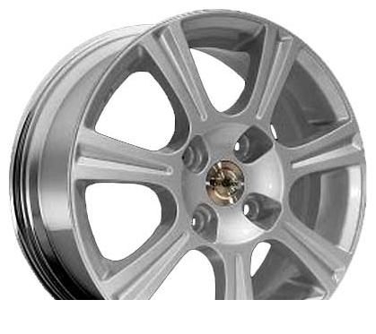 Wheel Roner RN1902 Silver 15x6inches/4x114.3mm - picture, photo, image