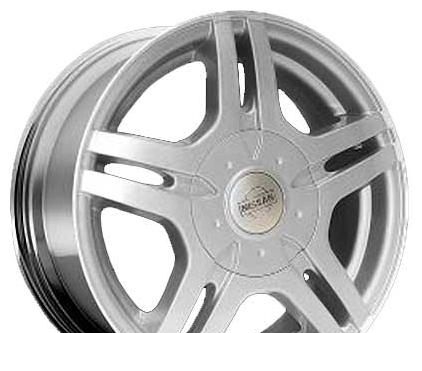 Wheel Roner RN1910 Silver 14x5.5inches/4x114.3mm - picture, photo, image