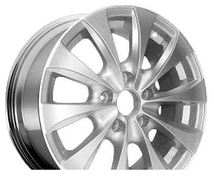 Wheel Roner RN2001 Silver 15x6.5inches/5x110mm - picture, photo, image