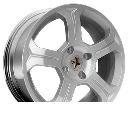 Wheel Roner RN2102 Silver 16x6.5inches/4x108mm - picture, photo, image