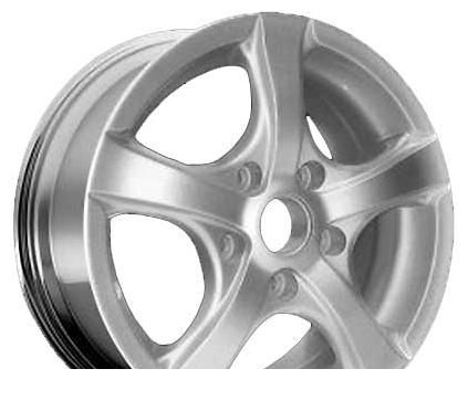 Wheel Roner RN2504 Silver 14x6inches/5x100mm - picture, photo, image